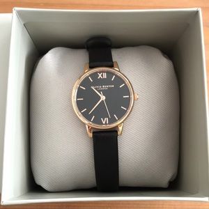 Olivia Burton Midi Black Dial Ladies Watch